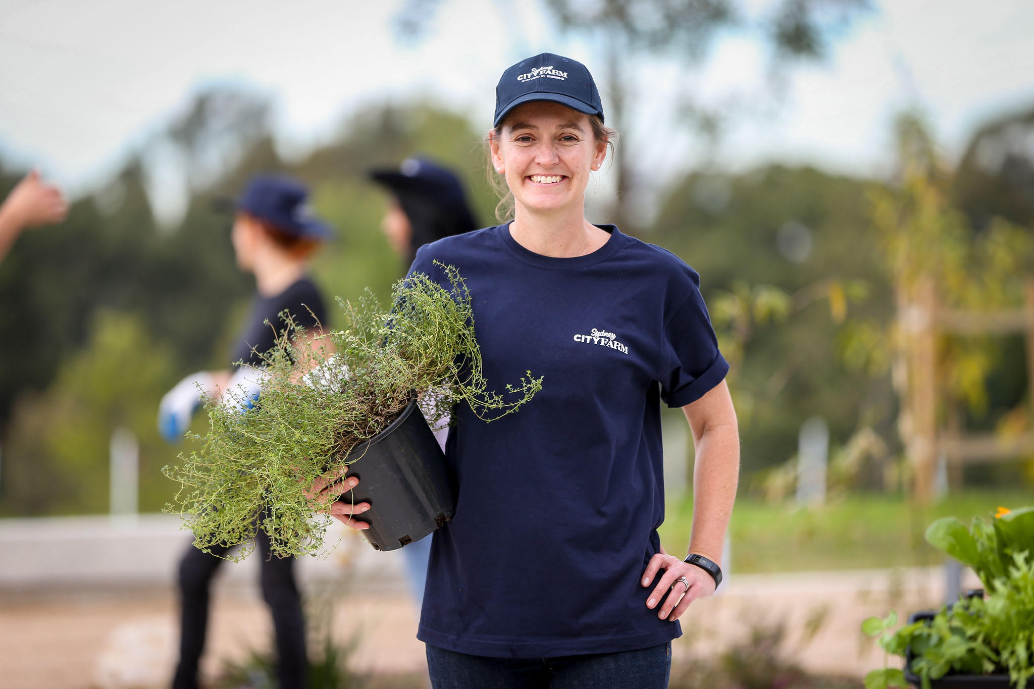 Belinda Thackeray at Sydney City Farm