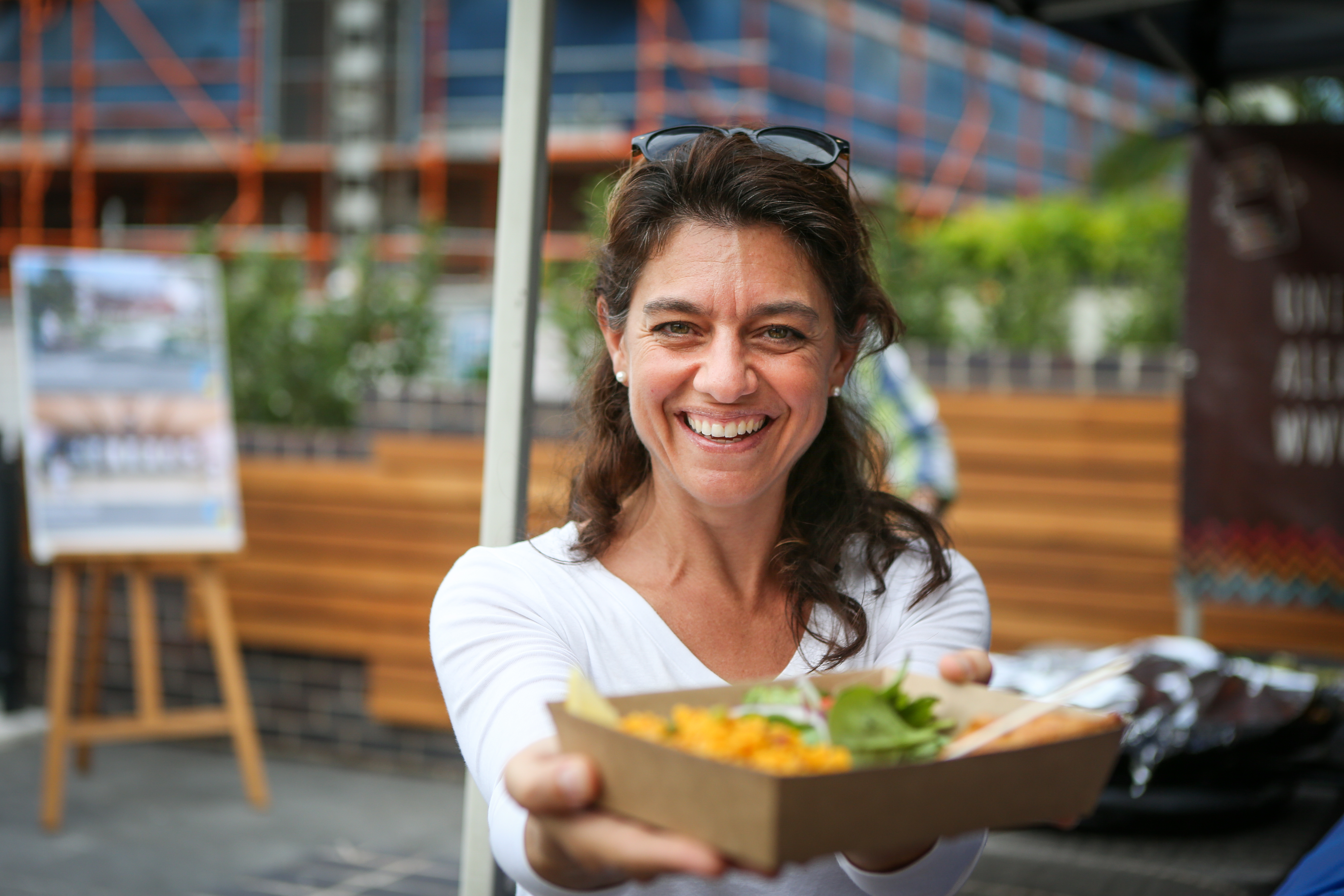 The City hosted a welcome party for the first residents to move into the Green Square town centre.