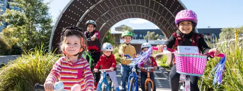 Balance Bike school holiday clinic at Sydney Cycling Centre