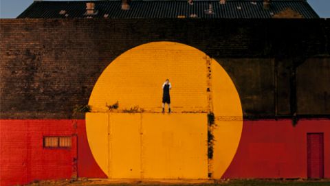 Portrait of a Boxer, taken at Redfern’s Aboriginal flag mural, took out the top prize in 2013. Image: Jeremy Evans.