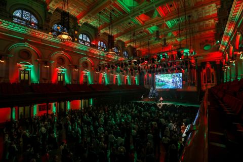 Christmas at Town Hall. Photo: Katherine Griffiths