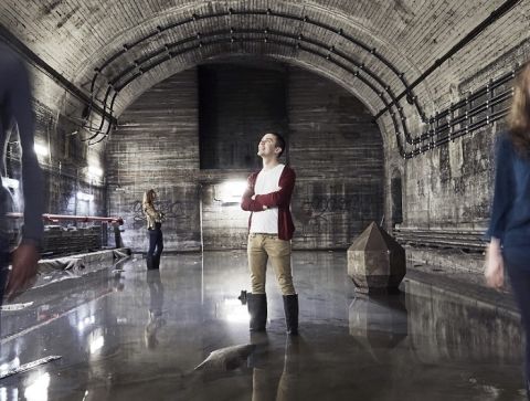 Inside the St James Station Tunnels. Image: Stuart Miller for Sydney Living Museums