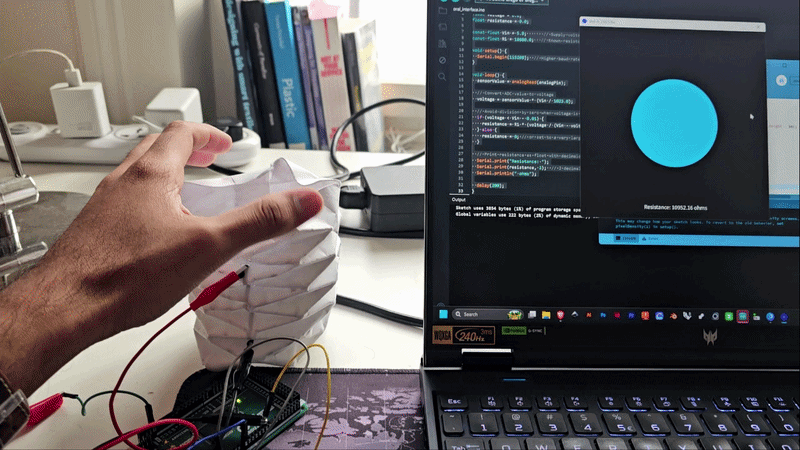 Origami based interface