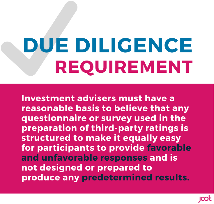 Due Diligence Requirement