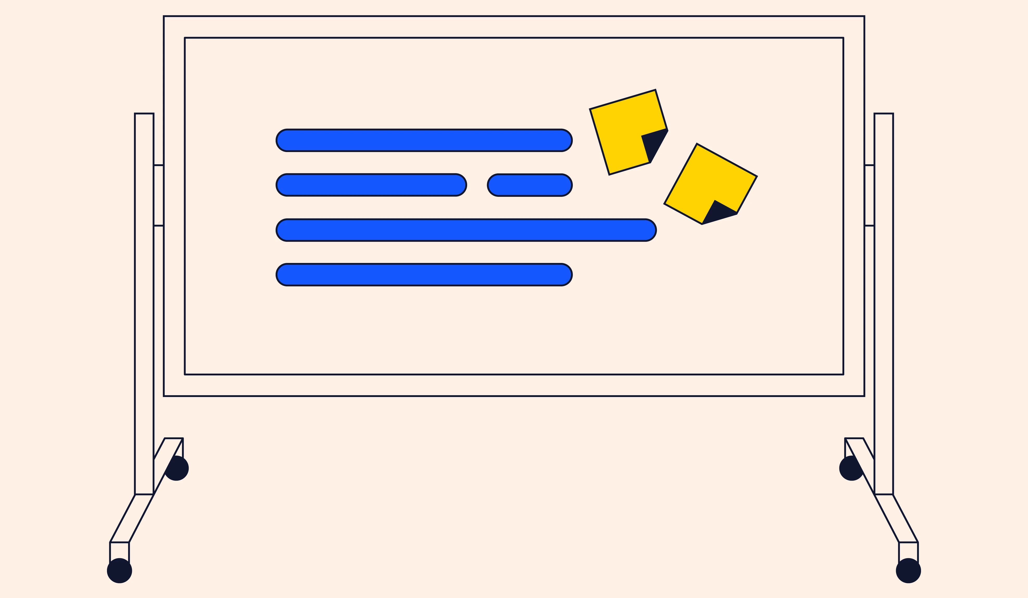 Whiteboard illustration hero