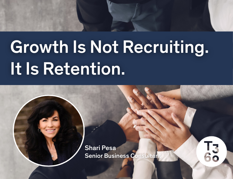 Growth Is Not Recruiting. It Is Retention.