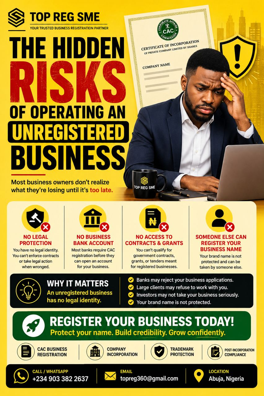The Hidden Risks of Operating an Unregistered Business in Nigeria