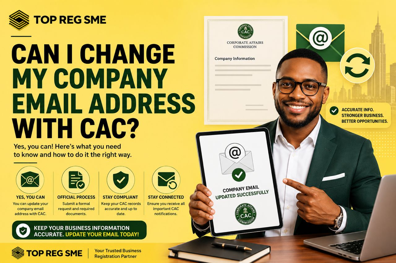 Can I Change My Company Email Address with CAC?