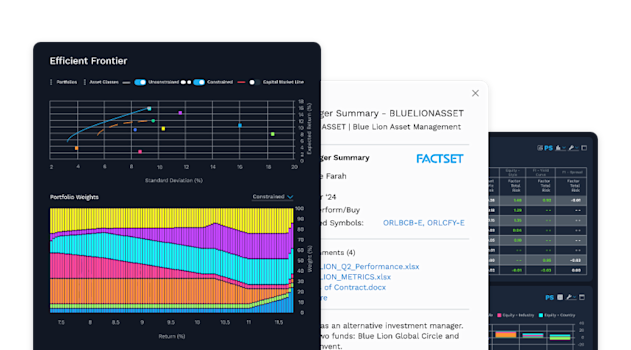 Why Asset Owners Choose FactSet | Smarter Data & Research Platform