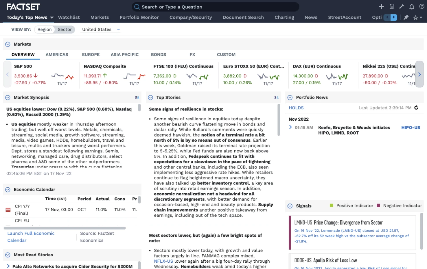 FactSet | Financial Data, Market Analytics & AI Solutions