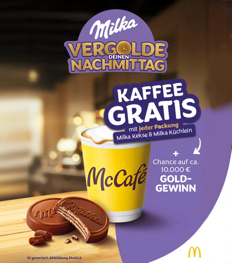 Milka - Vergolde deinen Nachmittag