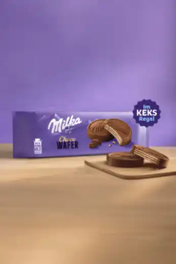 Entdecke Milka! | Milka Choco Wafer 150g