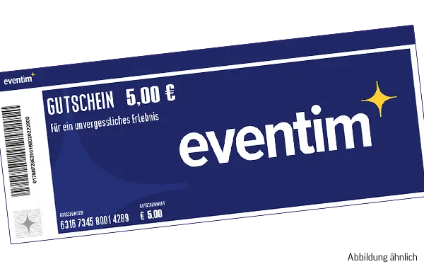 1.000.000x EVENTIM Gutschein** im Wert von 5€