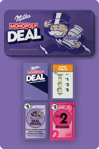Печеливши за Monopoly Milka Deal бордова игра