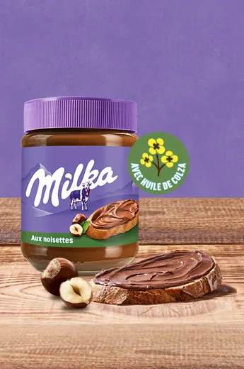 Entdecke Milka! | Milka Haselnusscreme – dein zarter Start
