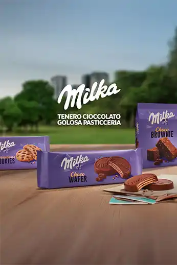 MILKA CHOCO WAFER NEW