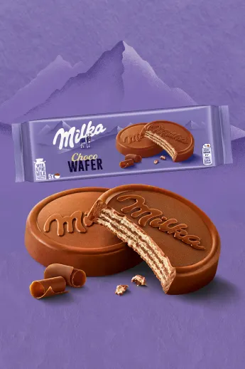Entdecke Milka! | Milka Choco Wafer 150g