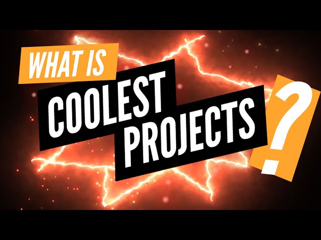Image with orange and black text reading 'What is Coolest Projects?'