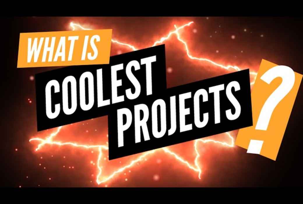 Image with orange and black text reading 'What is Coolest Projects?'