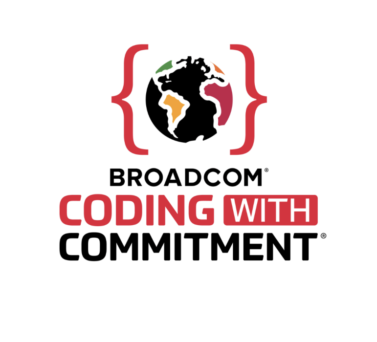 Broadcom Coding with Commitment logo