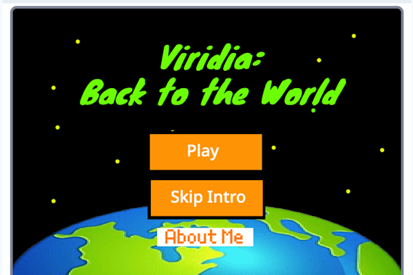 A screenshot of a Scratch project showing a graphic of the world,