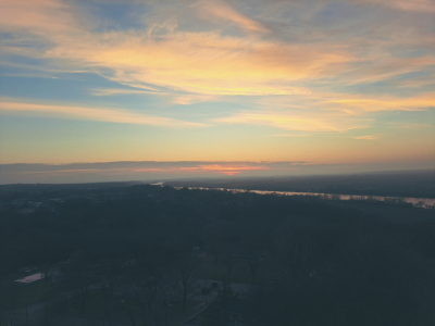 Will's views from a cell tower in Lexington, Missouri