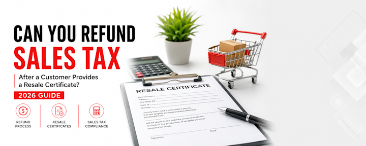 Learn when sales tax can be refunded after a customer provides a resale certificate, what happens after tax is remitted, and how state rules differ.