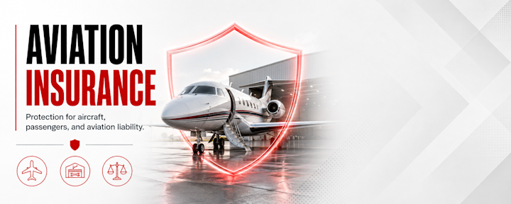 Learn how Aviation Insurance works, including aircraft liability, hull coverage, passenger liability, medical payments, non-owned aircraft, hangarkeepers liability, airport liability, and aviation business risks.