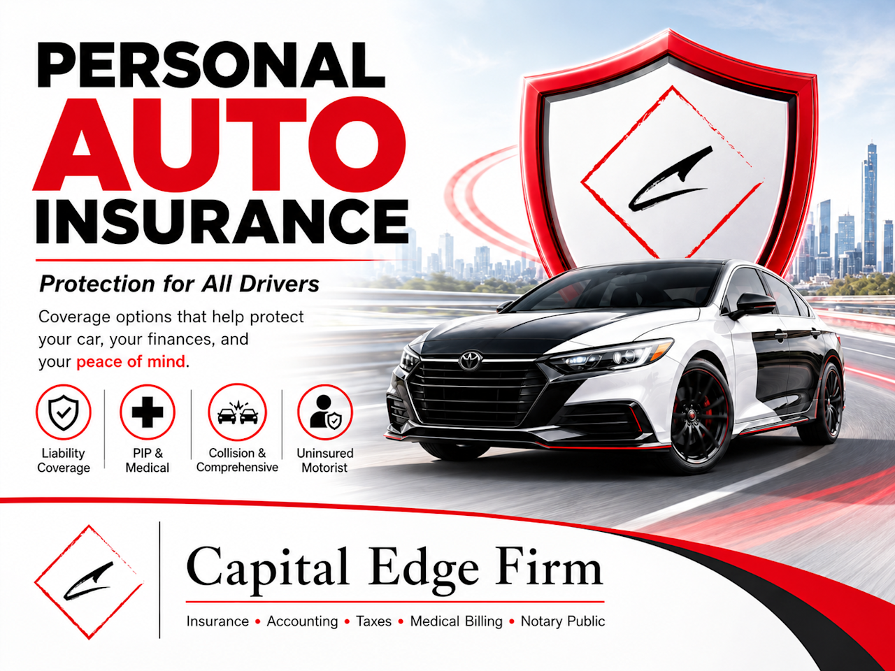 Learn how personal auto insurance works in Florida, including PIP, PDL, bodily injury liability, uninsured motorist, collision, comprehensive, deductibles, and optional coverages.