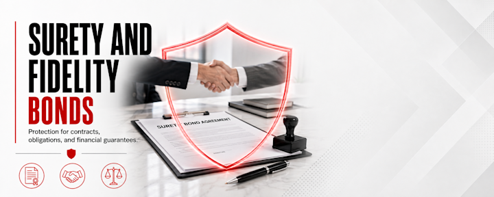Learn how surety and fidelity bonds work, including bid bonds, performance bonds, payment bonds, license bonds, court bonds, employee dishonesty, and business bonding requirements.