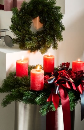 Deine Adventskranz-Looks