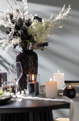 Elegant in Schwarz & Weiß 