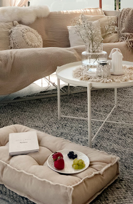 Outdoor im Boho-Stil