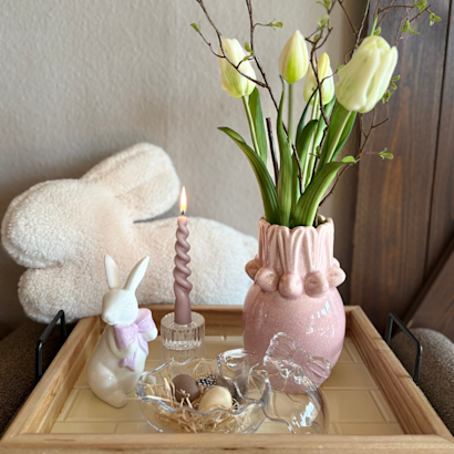Romantische Osterdeko