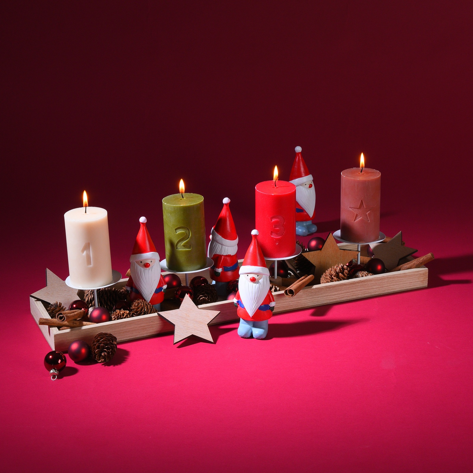 Bunter Nikolaus-Advent