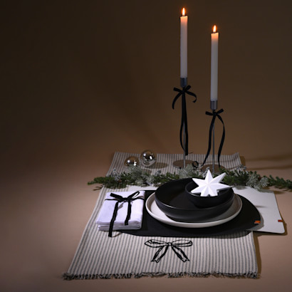 Winterzauber in Schwarz & Silber