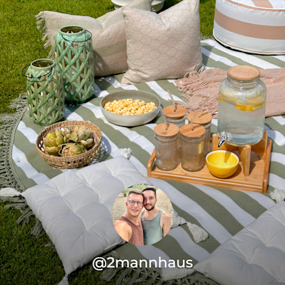 Picknick-Traum im Grünen