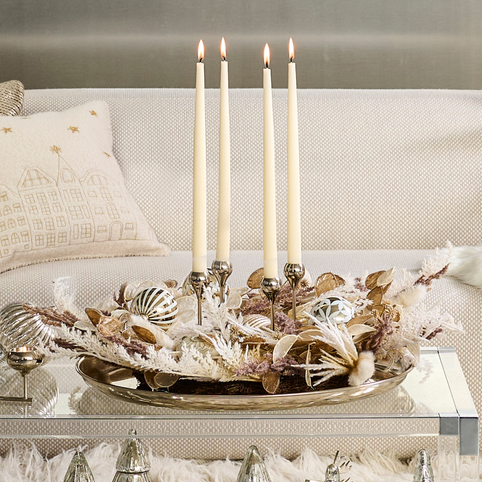 Eleganter Adventskranz 