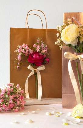 Kunstblumenbund Tulpen Wei | DEPOT