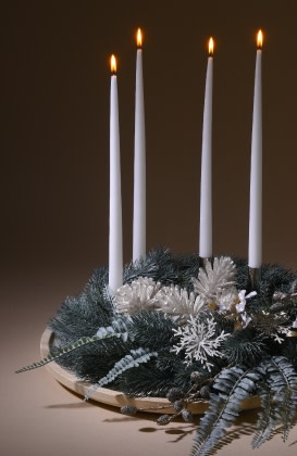 Adventskranz Winterglanz