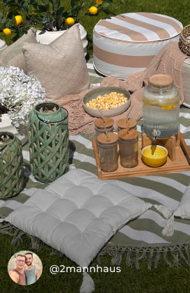 Picknick-Traum im Grünen