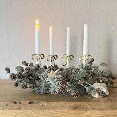 Schleifen & Glitzer im Advent