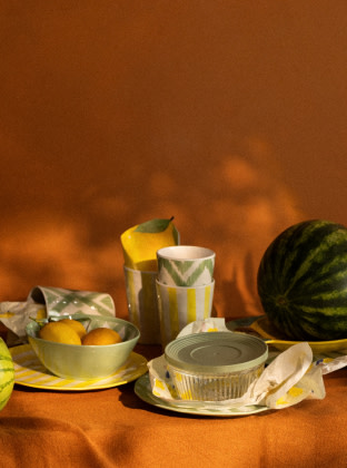 Zitronenfrische Akzente