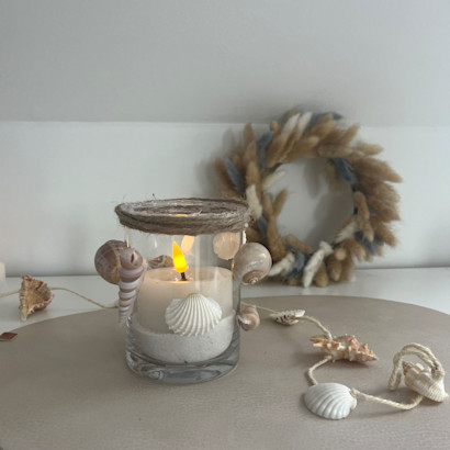 Maritimes Windlicht