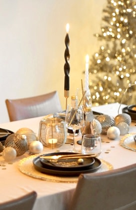 Elegantes Silvester-Dinner