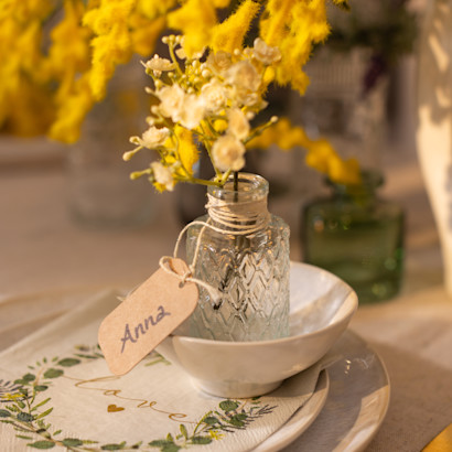 Mediterrane DIY-Hochzeitsidee