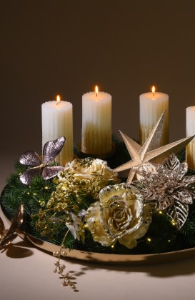 Advent im Goldschimmer