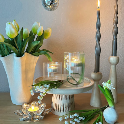 Blüten & Kerzenschein