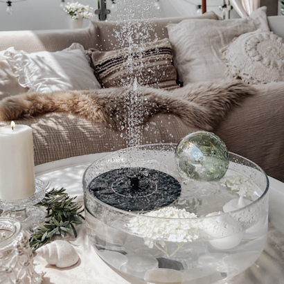 Schwimmende Sommerfreude