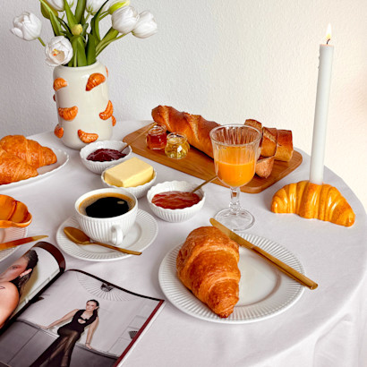 Frühstück in Paris